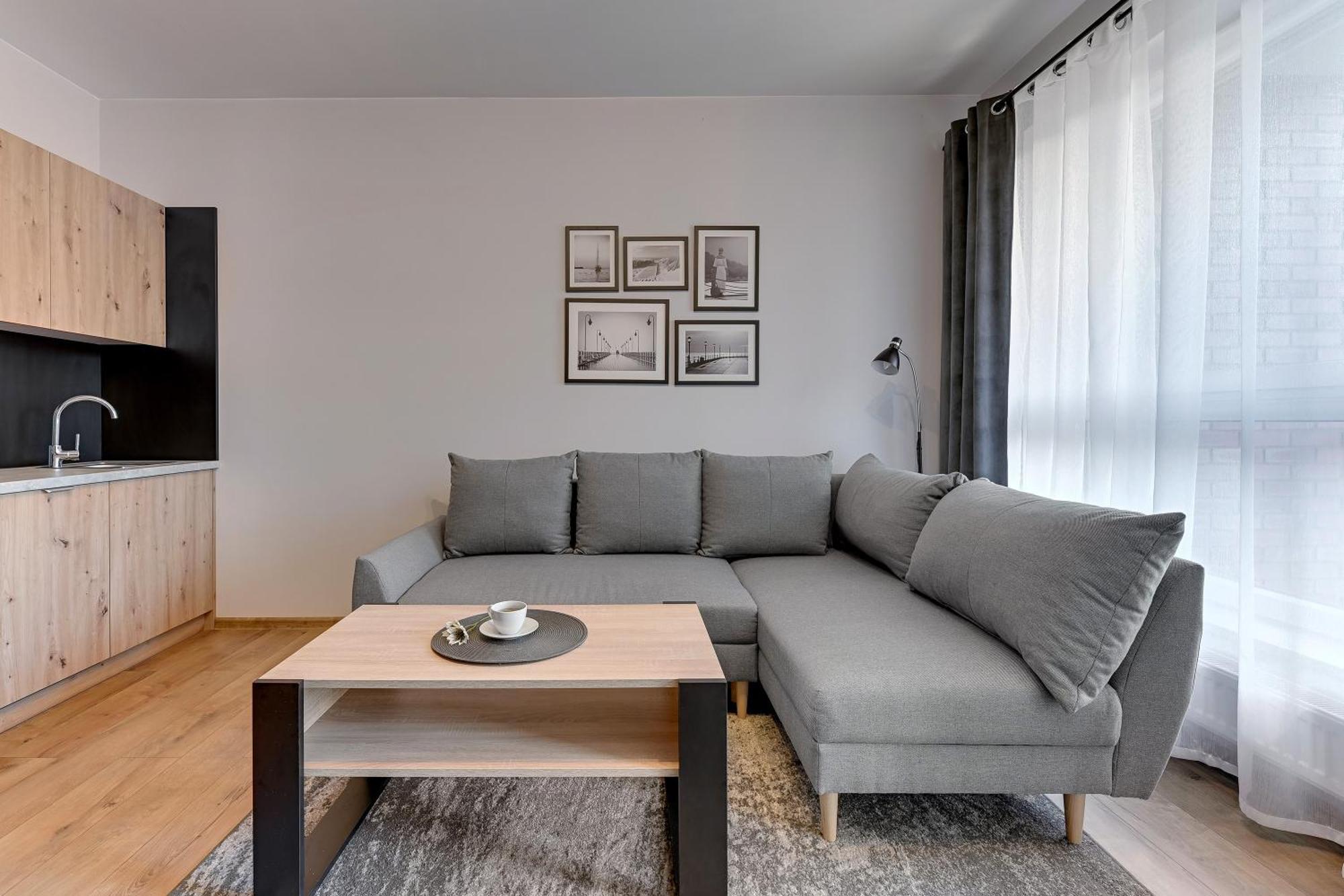 Bastion Walowa City Center By Downtown Apartments Гданськ Номер фото